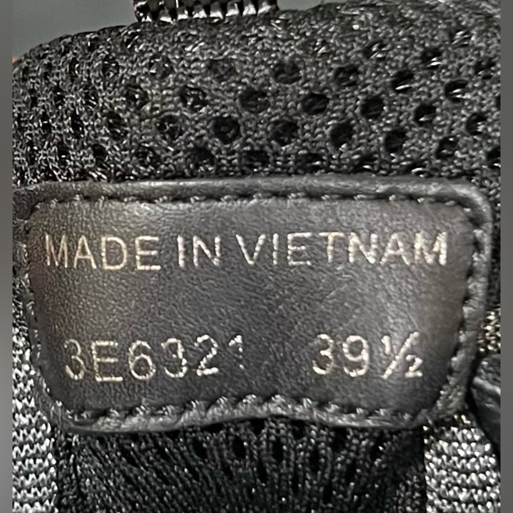 Prada Nylon Gray Glitter Effect Sneaker | 3E6321 | SIZE 39.5 US 9 - Picture 10 of 13